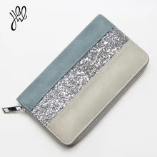 2017 Wholesale Women Wallets Fur Casual Purses Women Long PU Leather Luxury Brand Wallets Vintage Long Clutch Holders 500560