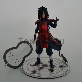 

Naruto Uchiha Madara Action Figure Rinnegan Base 180mm Naruto Shippuden Figure Collectible Model Toys Uchiwa Madara Figurine