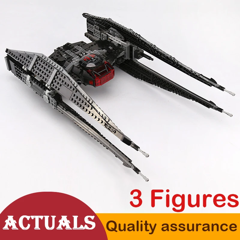 

BELA 10907 05127 Star Plan Series TIE Fighter Starfightered Set Building Blocks Figures Model Bricks Compatible legoed 75179