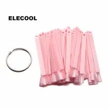 ELECOOL 50 шт. розовые накладные палочки для маникюра, палочки для маникюра, инструменты для маникюра