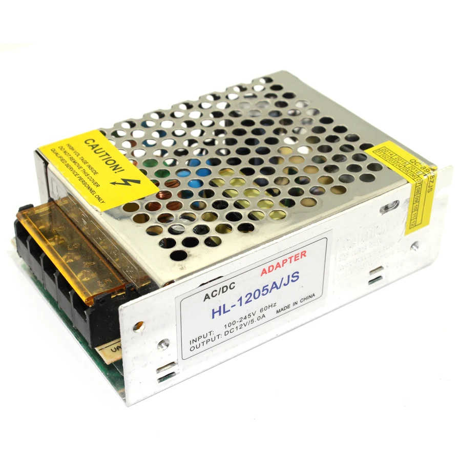 12V 5A LED Strip Power supply 60W led 12vdc Switching power supply