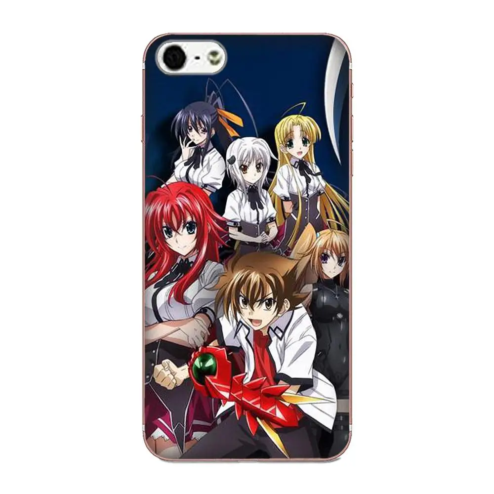 Для Sony Xperia Z Z1 Z2 Z3 Z4 Z5 compact Mini M2 M4 M5 T3 E3 E5 XA XA1 XZ Premium TPU Call Box High School Dxd Rias