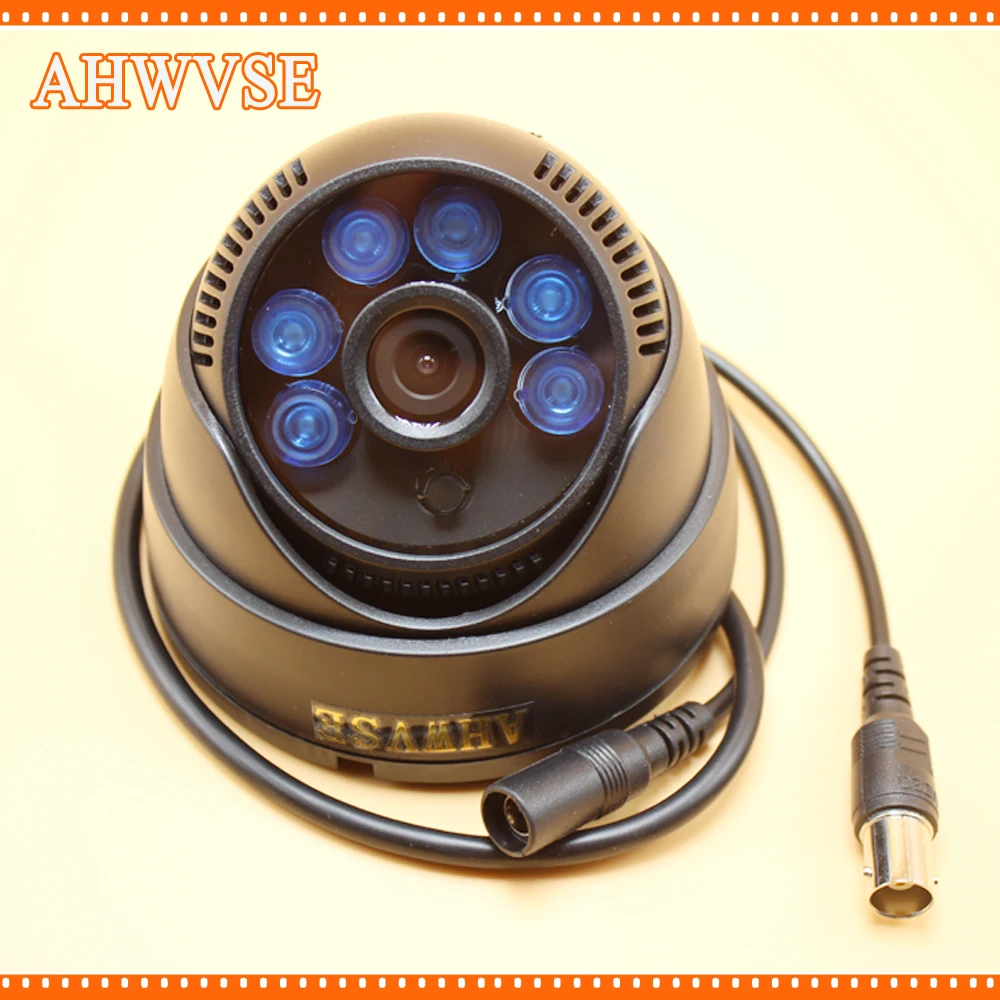 AHWVSE 700TVL CCTV камера 6 шт. Массив IR LED 2 8 мм объектив ночного видения Домашняя