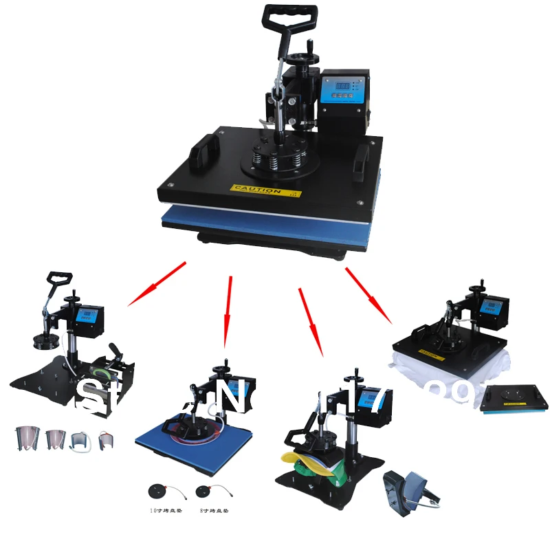 Prix pour Pas cher Haute Qualité 8 En 1 Combo Presse de La Chaleur Machine, Sublimation machine, plaque/Tasse/Cap/T-shirt de presse de la chaleur, machine de transfert de chaleur Prix pour Pas cher Haute Qualité 8 En 1 Combo Presse de La Chaleur Machine, Sublimation machine, plaque/Tasse/Cap/T-shirt de presse de la chaleur, machine de transfert de chaleur