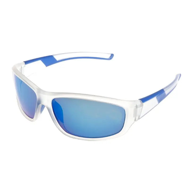 Поляризованные солнцезащитные очки для велоспорта, унисекс, солнцезащитные очки, уф400, для спорта на открытом воздухе, для вождения, модные, HD защитные очки, цели - Цвет: Синий