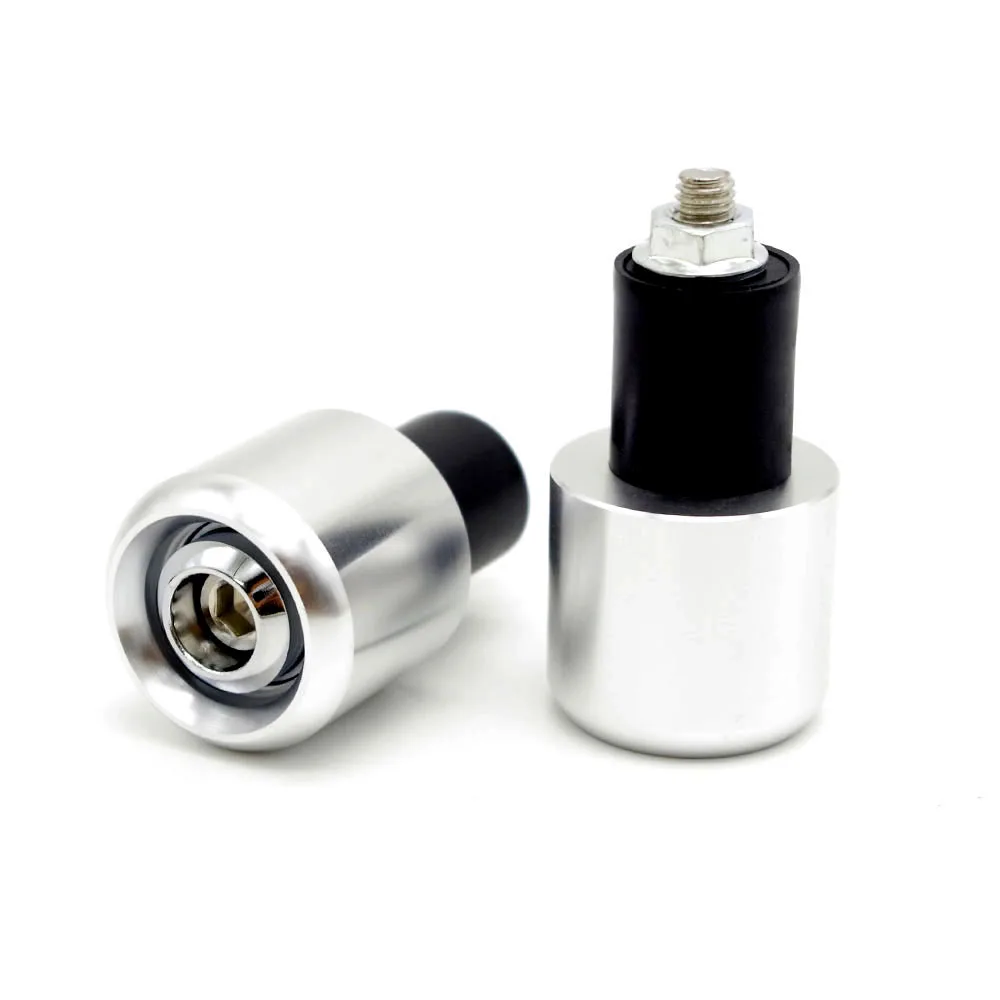 

22mm Motorcycle Handlebar Grips Ends Counterweight Fists Plugs Cafe Racer FOR suzuki gs500 yamaha vmax 1200 kymco xciting 400