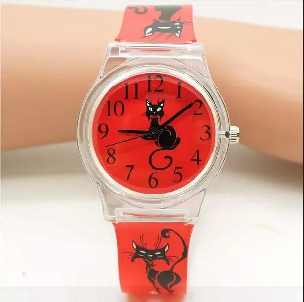 Willis Детские Силиконовые наручные часы с лисой водонепроницаемые детские часы брендовые кварцевые наручные часы детские для девочек и мальчиков модные повседневные