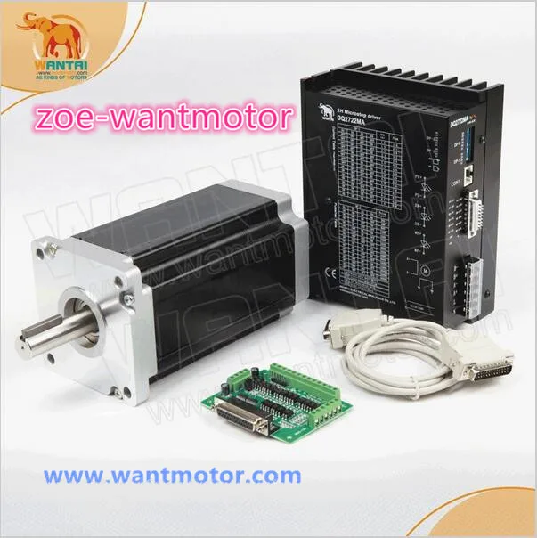 Комплект питания! Nema42 Wantai шаговый двигатель 110BYGH150-001 6.0A 5 4 V и драйвер DQ2722MA 220V 7.0A
