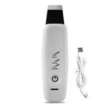 1 шт. ультразвуковая щетка для кожи удаление угрей Глубокая чистка лица пилинг кожи экстрактор уход за кожей косметическое средство для омоложения