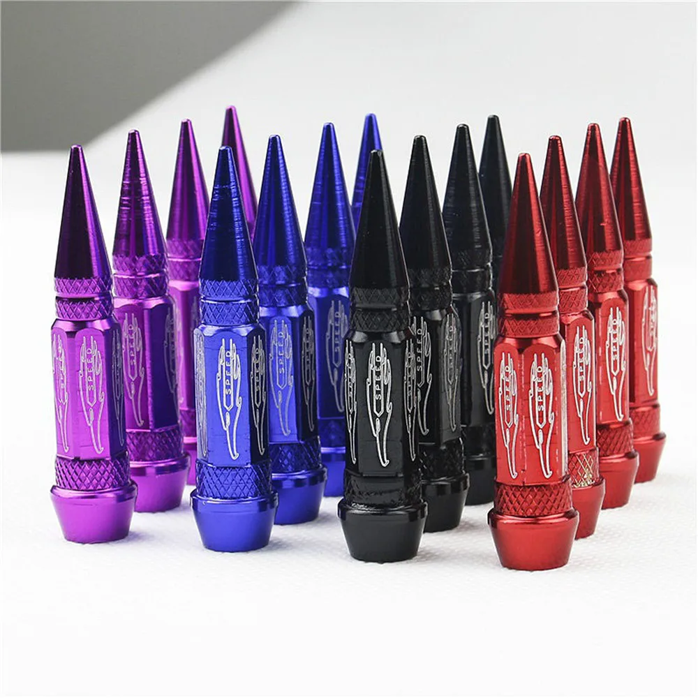 

4pcs/set Aluminum Car Truck Tire Air Valve Stem Cap Cover