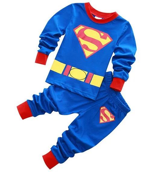 Детская одежда на весну-осень одежда для маленьких мальчиков и девочек костюм с длинными рукавами хлопковая пижама детское белье для сна пижама
