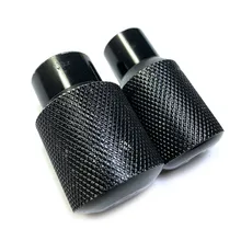 Черный алюминиевый сплав татуировки ручки с набором винтов труба поставка