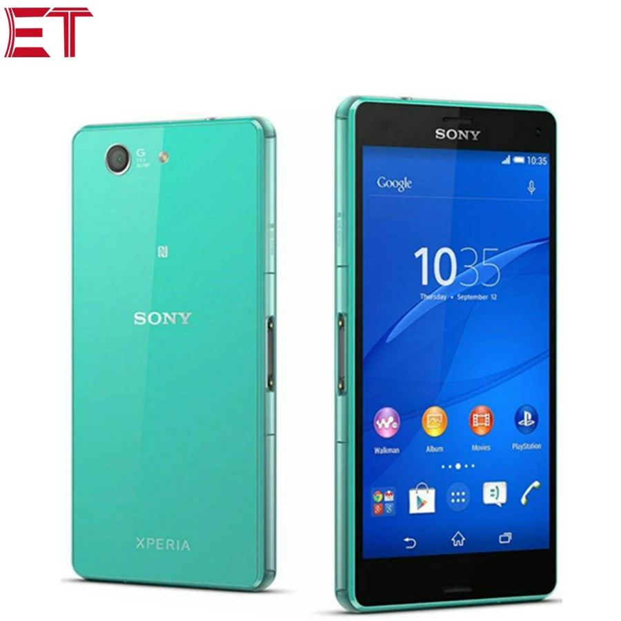 Версия HK мобильный телефон Sony Xperia Z3 Compact D5833 LTE 2GB 16GB 4," 1280x720p Snapdragon801 QuadCore 2600mAh Android телефон NFC