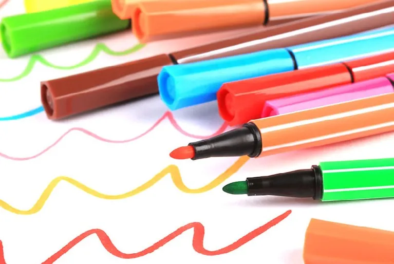 Полноцветные комплекты канцелярских принадлежностей, канцелярские принадлежности картины, в стиле «граффити», Детская моющаяся кисть, CWP2600/12/18/24/36 цветов Акварельная ручка