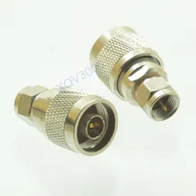 1pce conversor Adaptador N plugue macho para F TV macho pino plugue RF COAXIAL 50ohm