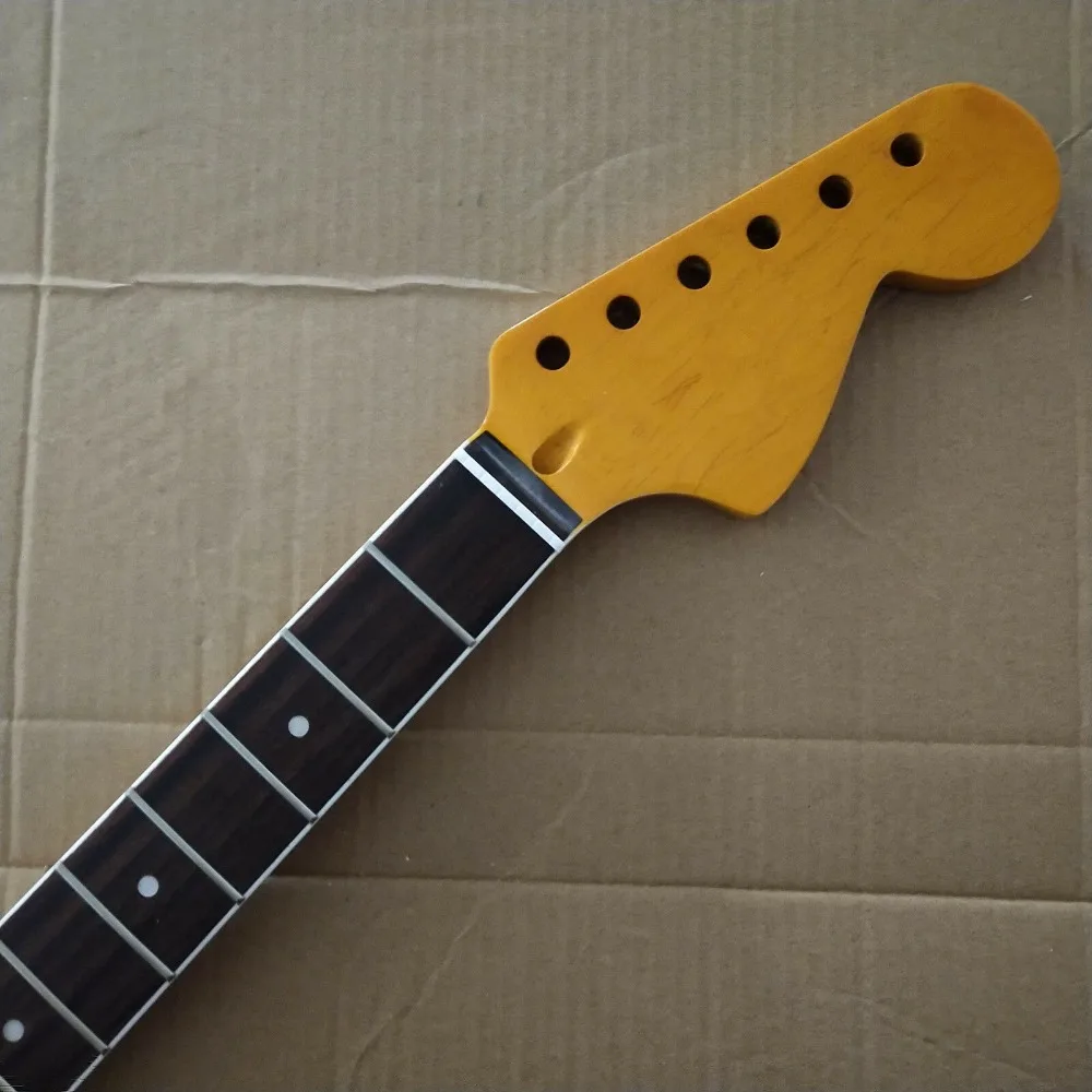 

21 frets Maple Guitar Neck part rosewood Fingerboard for ST style big headstock