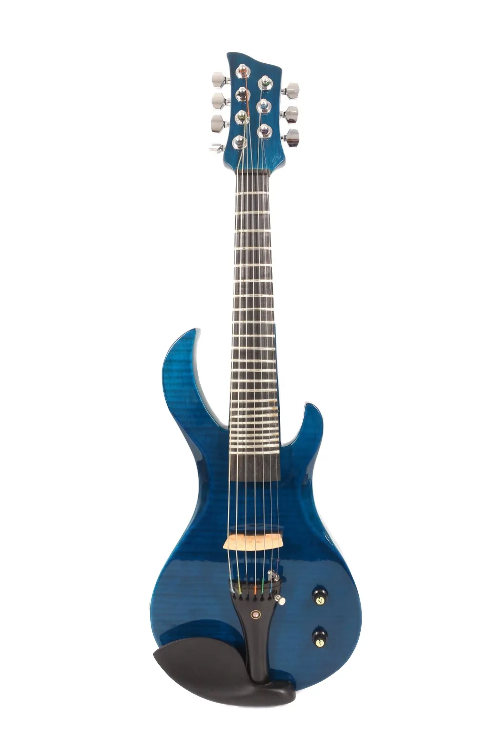 

guitar neck have fret Yinfente 7 string Electric Violin 4/4 Beautiful Timbre Free Case+Bow+Cable #E20