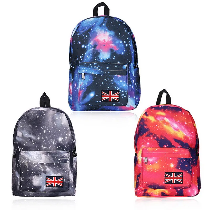 

New Fashion Exquisite 3D Starry Sky Print Large Capacity Unisex Backpacks Portable Casual Creative Travel Shool Backpacks