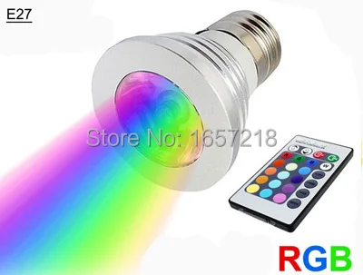 3 Вт 4 5 Светодиодная лампа e27 с регулируемой яркостью точечная RGB цвета bombillas lamparas