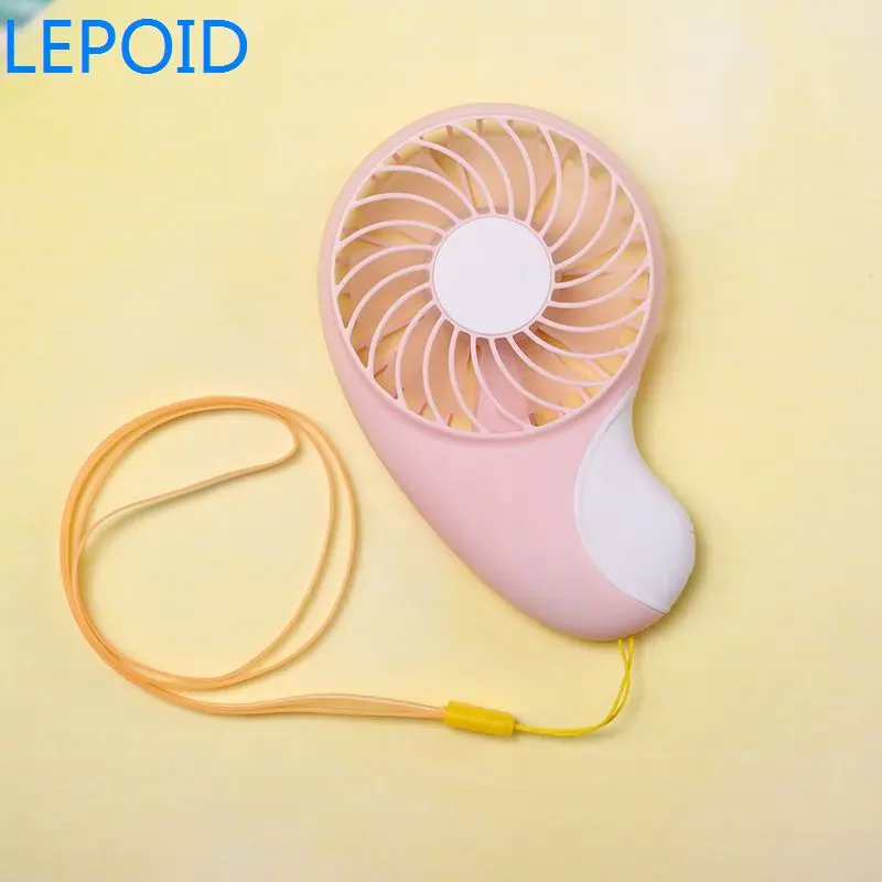 

LEPOID Mini Handheld Fan Personal Portable Desk Table Necklace Fans with USB Rechargeable Battery Operated Cooling Electric Cool