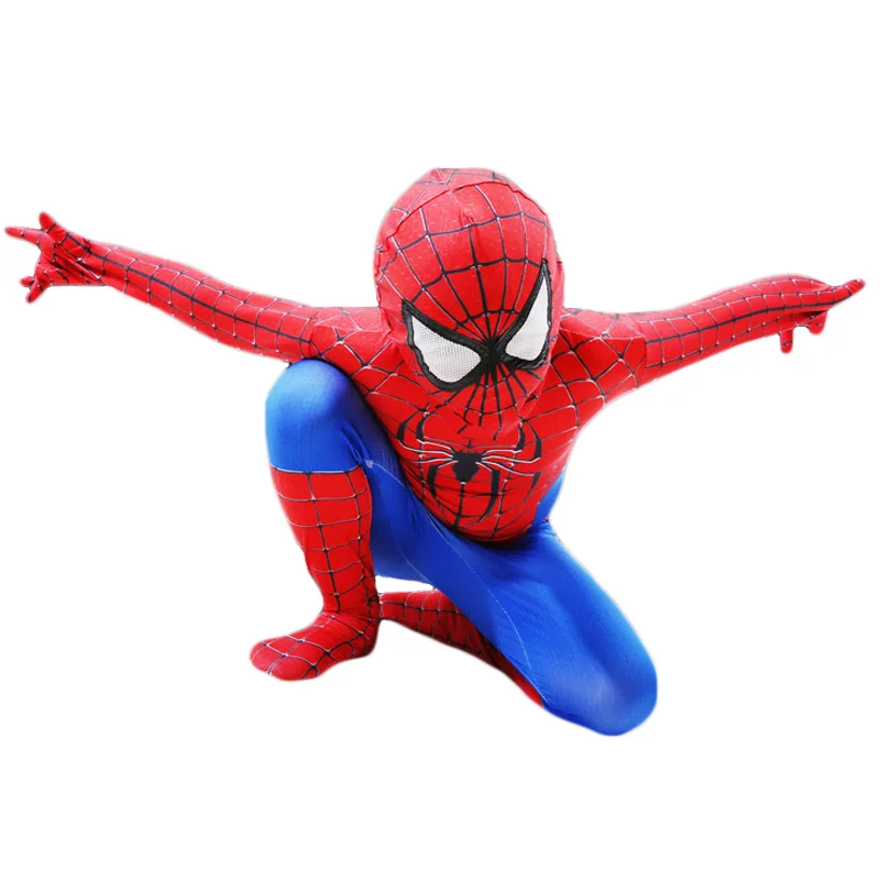 Новинка; костюм Человека-паука; костюмы Человека-паука для взрослых и детей; костюм Человека-паука; одежда для костюмированной вечеринки