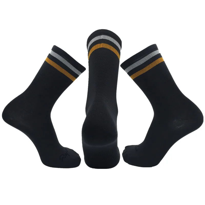 Уличные профессиональные брендовые дышащие спортивные носки велосипедные носки мужские и женские Компрессионные гольфы для бега велосипедные носки