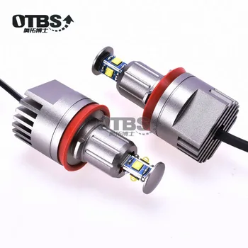 

OTBS High quality E92 angel eye 40W for BMW E60 E61 E63 E64 E70 X5 E71 X6 E82 E87 E89 Z4 E92 M3 E93 xenon white 6000k led marker