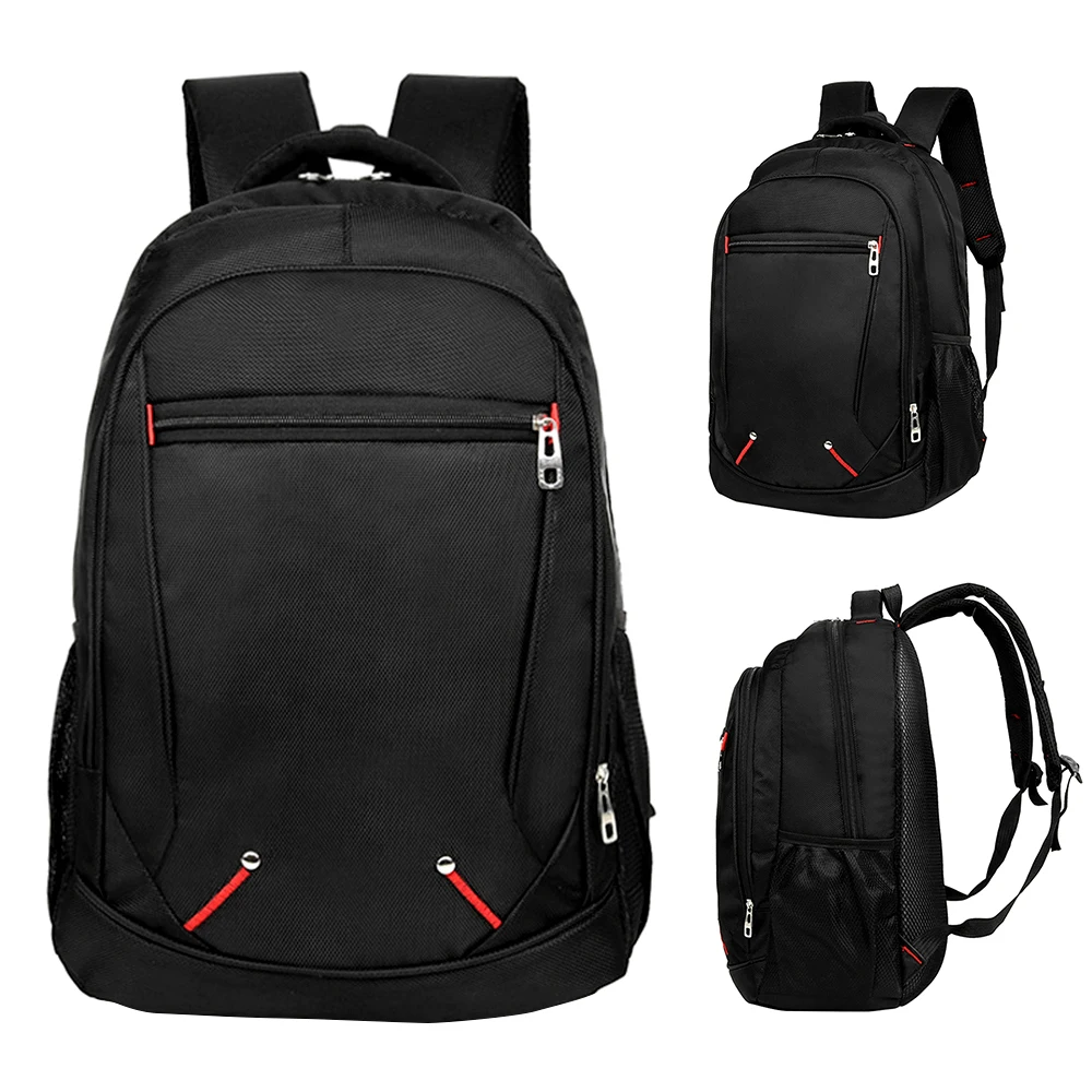 Men's Backpack Casual Solid Color Material Oxford Multi-functional Large-capacity Student Schoolbag Simple Bag laptop backpacks