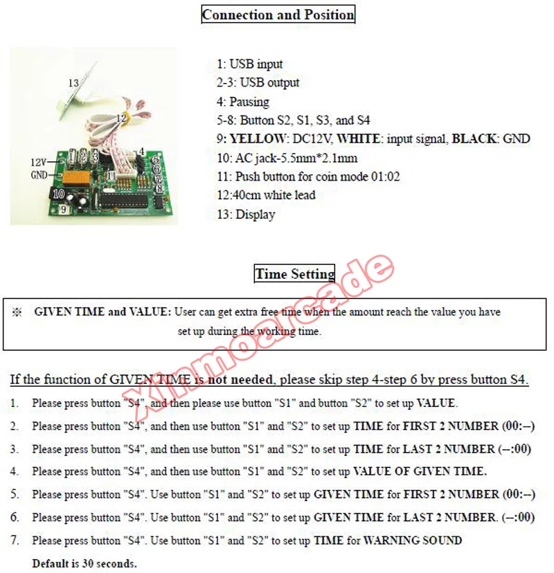 X JY-18B Timer Board 08