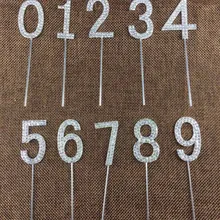 

Number first 9 8 7 6 5 4 3 2 1 0 18 21 30 40 50 cupcake Cake Topper for kid adult Birthday party Anniversary new year Decoration