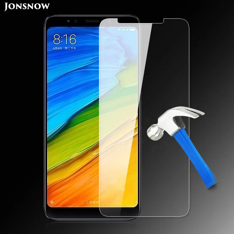 JONSNOW Tempered Glass For Xiaomi Redmi 5 5.7&quot 9H 2.5D Explosion-proof for Plus 5.99&quot LCD Screen Protector | Мобильные