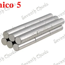 24 шт. намагниченная Alnico 5 электрогитара Humbucker Pickup Polepiece Slug Pole Slug/Пикап магнит Slug стержни/18 мм 15 мм на выбор