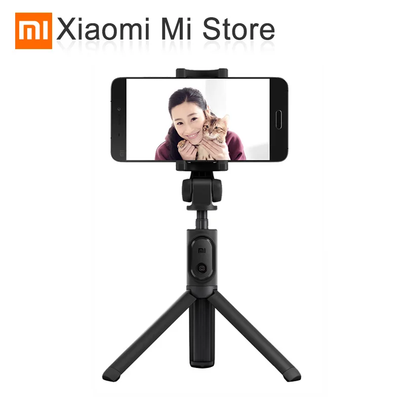 

Original Xiaomi Mini Tripod With Bluetooth shutter Button Extendable Self-timer Monopod For Moilble phone or camera