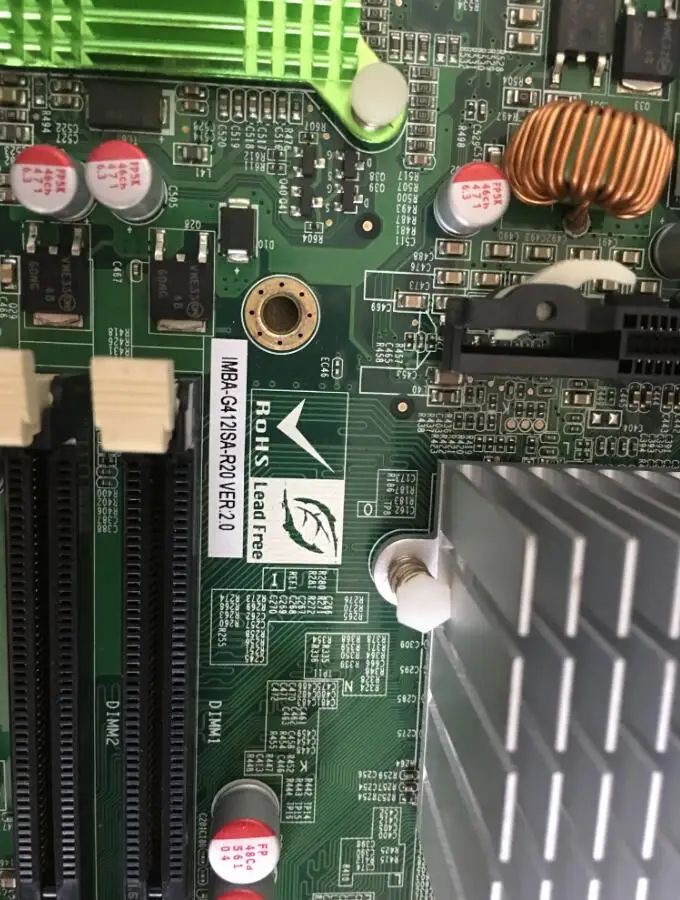

IMBA-G412ISA-R20 Rev: 2,0 новая и оригинальная плата