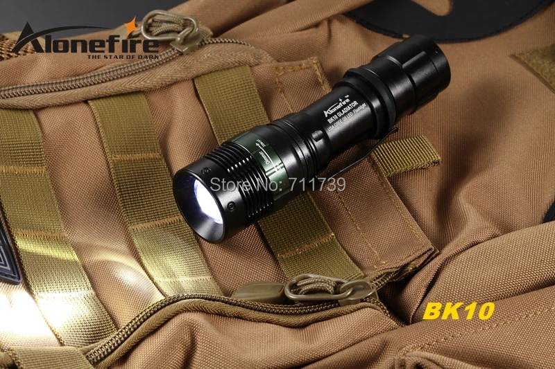 ALONEFIRE BK10 CREE XPE Q5 светодиодный 268 люменов портативный масштабируемый флэш