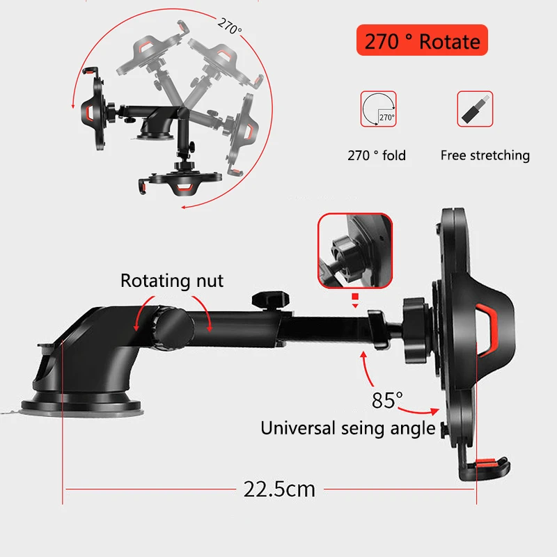  Hocke Luxus Universal Schwerkraft Auto Telefon Halter Für iPhone x Samsung S10 Xiaomi mi9 Air vent 