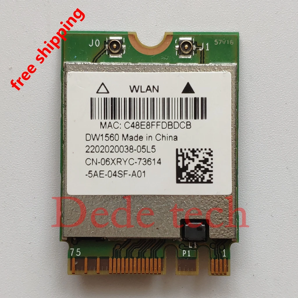 For Hackintoshl Dw1560 Bcm94352z Ngff M 2 Wifi Wlan Bluetooth 4 0 802 11ac 867mbps Bcm94352 Card Add On Cards Aliexpress