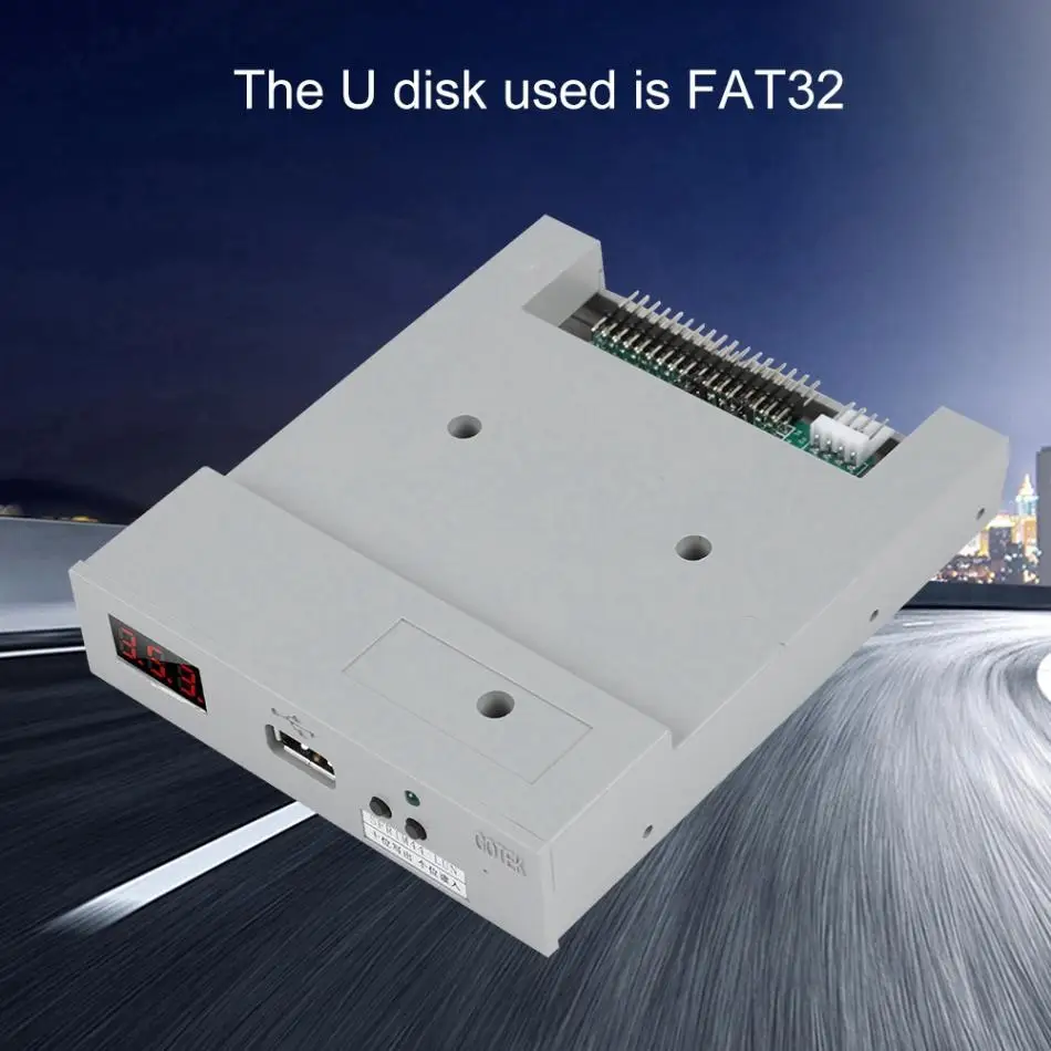 SFR1M44-LUN 3,5 дюйма 1,44 Мб USB usb-эмулятор флоппи-дисковода для управления промышленным оборудованием Plug and Play