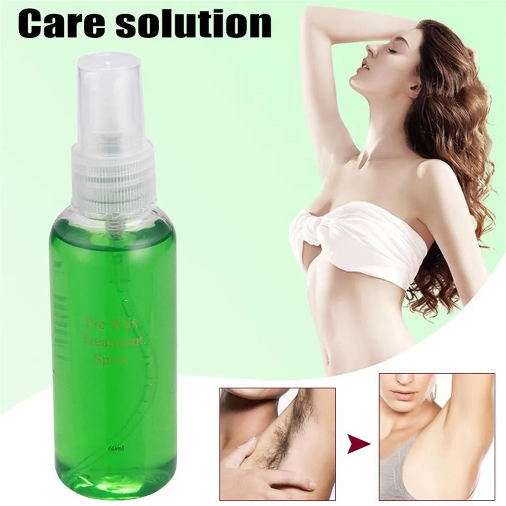 

Pre Wax Treatment Spray Depliatory Cream Hair Removal Cleaning Solution Plant Extract Body Hair Removal for Armpit Leg Hair Loss