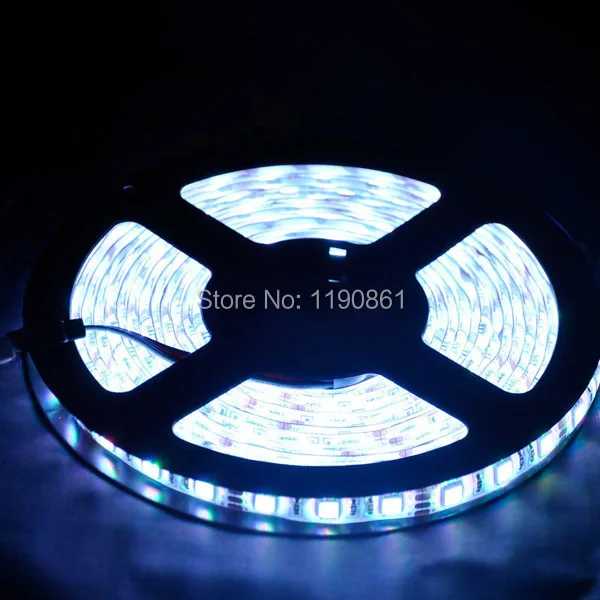 60 светодиодов/метр SMD 5050 теплый белый/холодный белый/RGB гибкая светодиодная лента