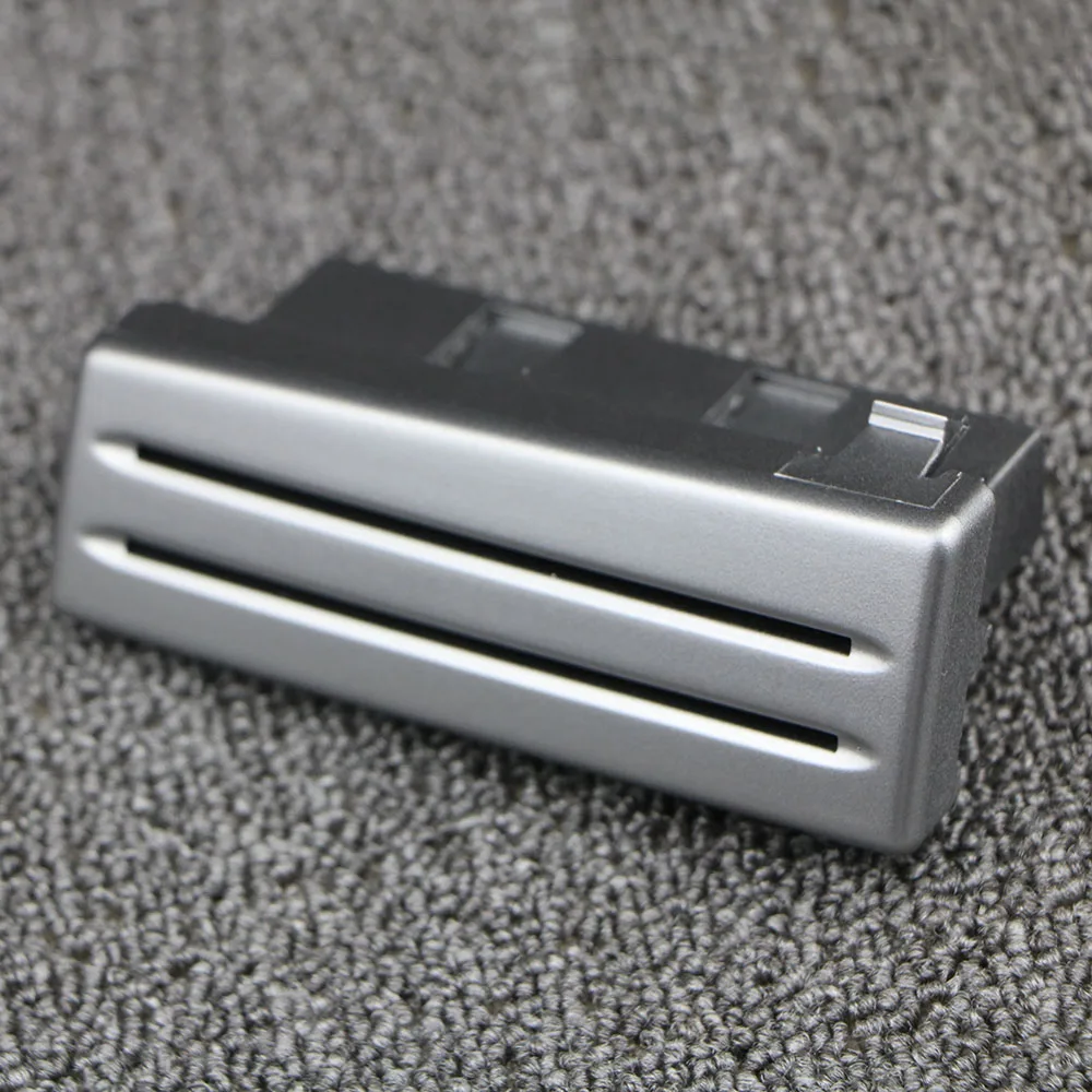 

Dark silve 6Q1858373 Card Holder Card Slot Coin Slot Central Storage Box For VolksWagen Polo 9N 2005 2006 2007 2008 2009 2010