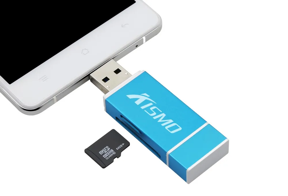 Kismo микро SD карты памяти OTG USB, для карты памяти SD Card Reader Адаптер для iPhone X 8 7 6 Plus 5S iPad Air A3 A5 A7 2016 S6 S7 край Android