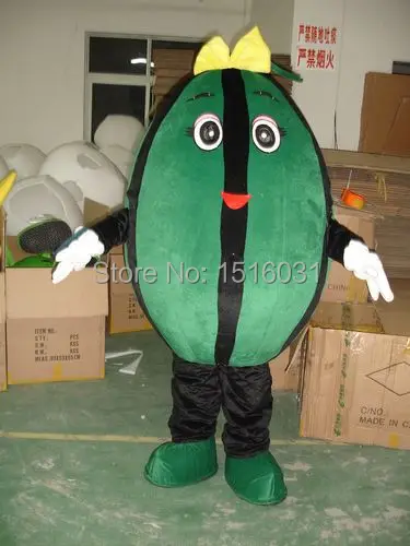 High quality new style customized big Watermelon Halloween Fancy Dress Animal mascot costume free shipping | Тематическая одежда и