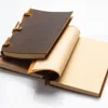Journal intime vintage, carnet de notes de voyage, carnet de notes, en cuir véritable, carnet caderno, planification hebdomadaire de la mort ► Photo 3/6