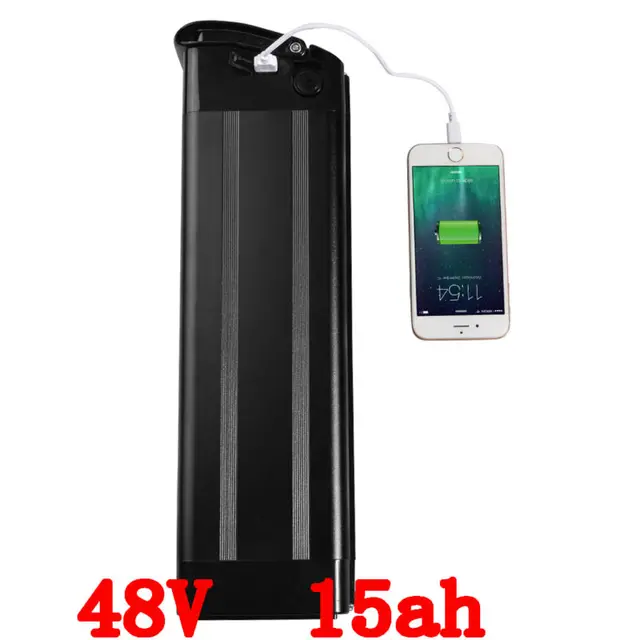 Best price at $378 Cheap ebike battery with top discharge Samsung cell 48v 15Ah electric bike lithium ion battery