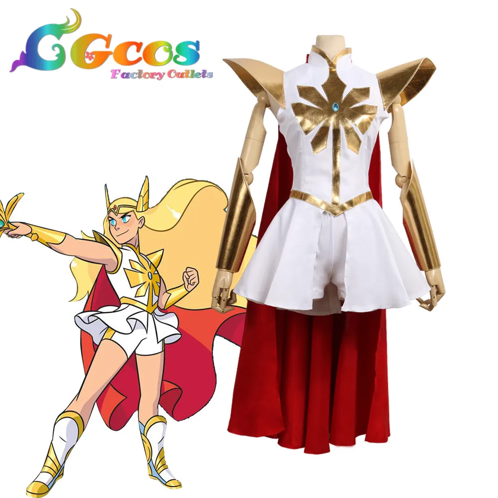 CGCOS/бесплатная доставка маскарадный костюм She-Ra And The Princess Of power She-Ra/Princess Adora костюмы