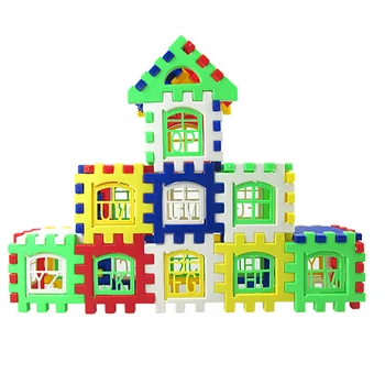 

Baby House Building Blocks Construction Toy Kids Educational Toys Building Blocks Model Bricks Toys