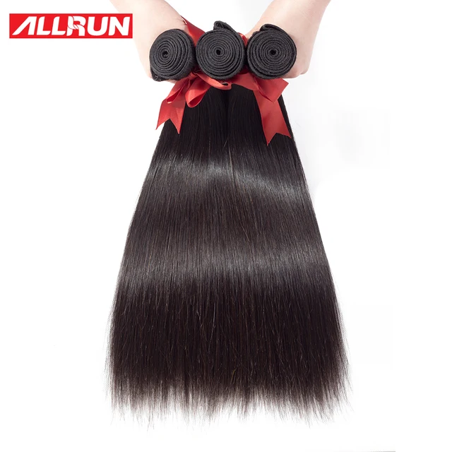 Special Offers Allrun Hair Extensions Peruvian Hair Bundles Straight Human Hair Weave 1/3/4 Bundles Deal non remy Natural hair Piece 28inches Special Offers Allrun Hair Extensions Peruvian Hair Bundles Straight Human Hair Weave 1/3/4 Bundles Deal non remy Natural hair Piece 28inches