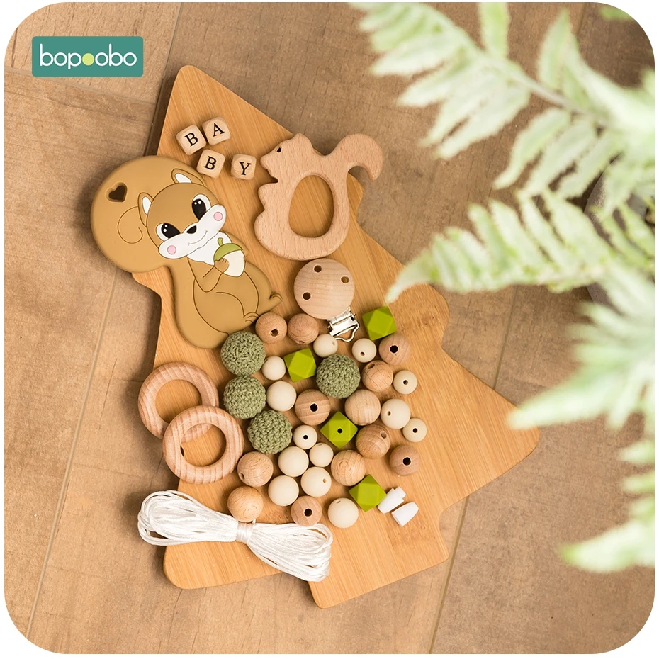 wooden teething ring