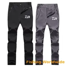 DAIWA DAWA штаны рыболовные летние уличные быстросохнущие эластичные Мужская рыболовная одежда водонепроницаемая дышащая альпинистская одежда для рыбалки